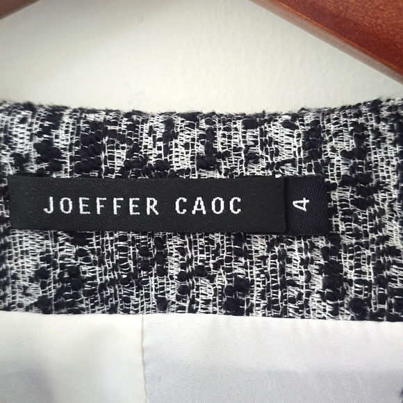 Classic black and white tweed jacket - Picture 2 of 6